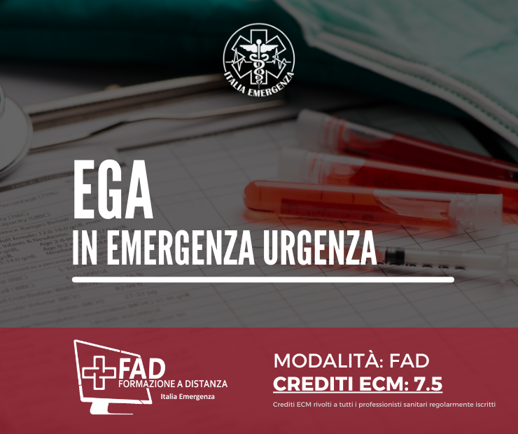 FAD: EGA IN EMERGENZA-URGENZA CON 7,5 ECM